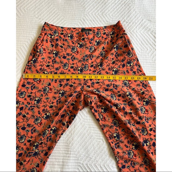 Top Shop - size 6 - High Waisted Floral Print Pants - Picture 8 of 14